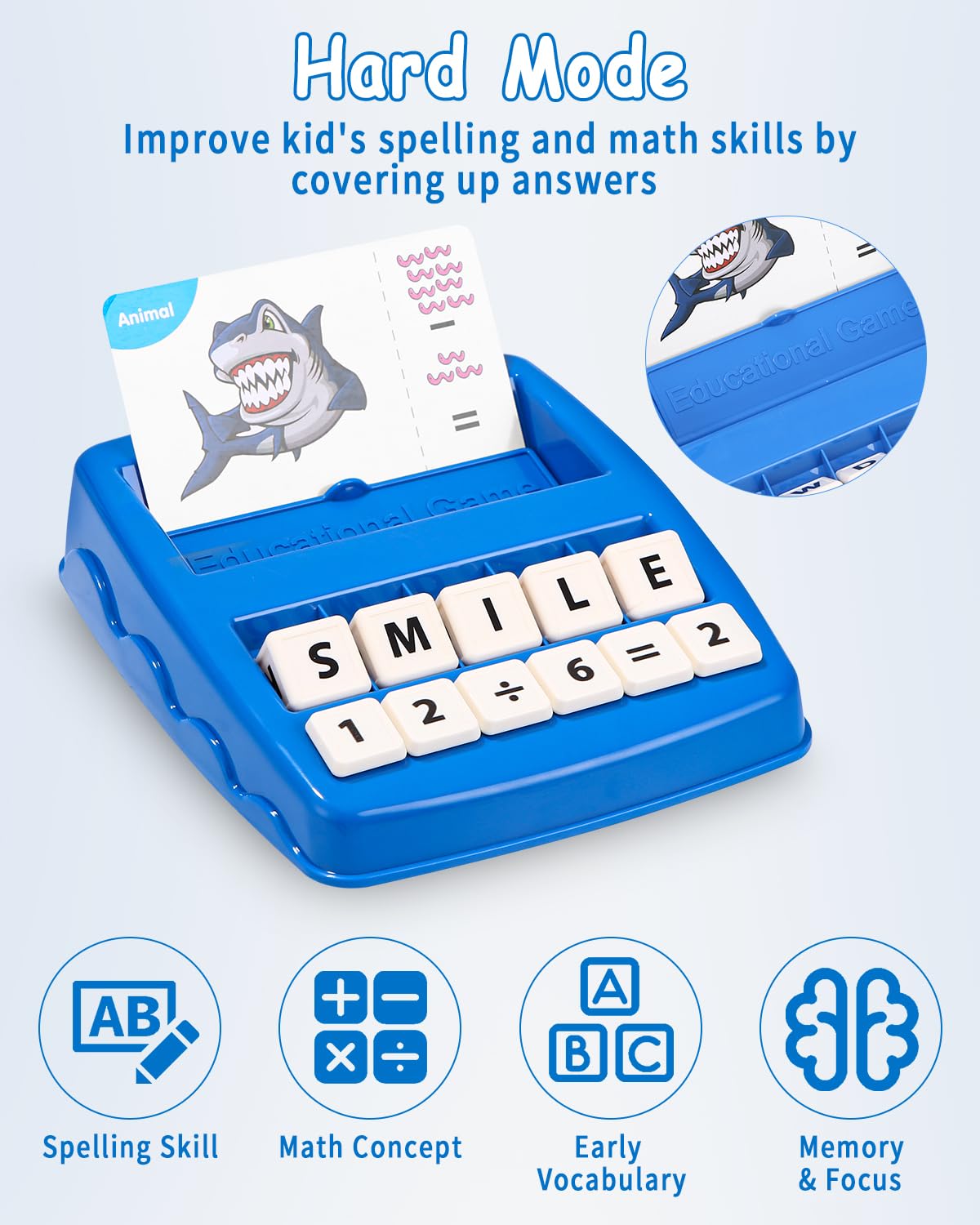 Jeux Educatif 3-8 Ans Cadeau Enfant Apprendre a Lire Lettre Scrabble