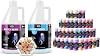 Bundle Set of 36 Colors Mica Powder and 1 Gallon Epoxy Resin Kit