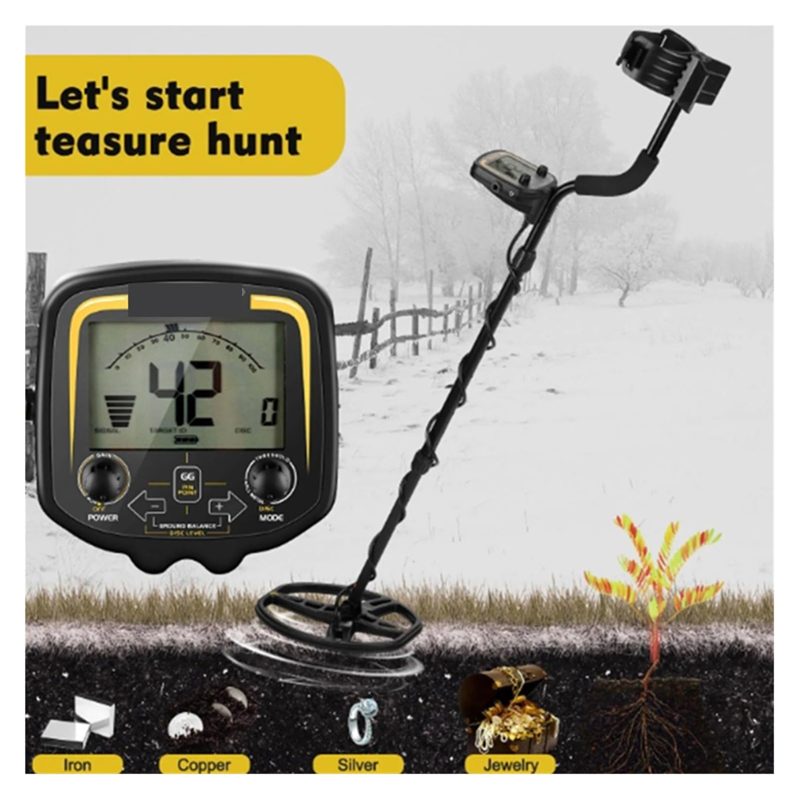 Wykrywacz Metali Tx-850 O Wysokiej Wydajności Do Podziemnego Wyszukiwania Skarbów, Wyświetlacz Lcd, Superstabilne Tryby, Wysoka Dokładność