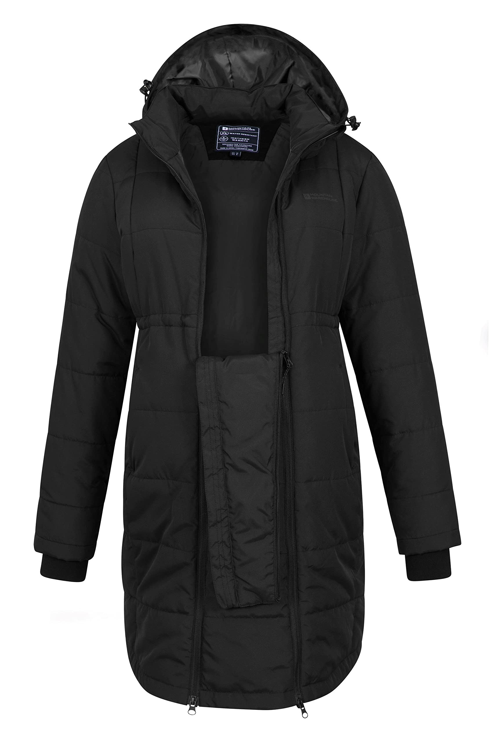 Mountain Warehouse Maternity Amethyst, Giacca Lunga Imbottita da Donna