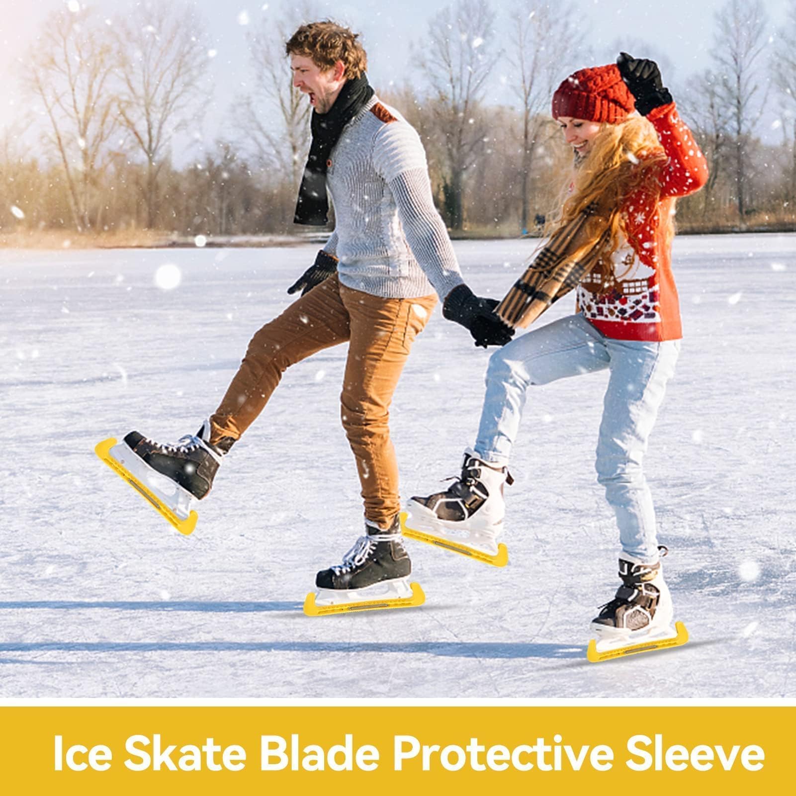 Protège-lames Réglables Pour Patins – TPE Antidérapant, Drainage, Taille Enfant Et Adulte (34,5 Cm)