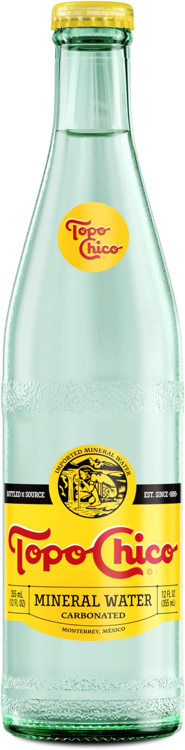 TOPO CHICO Mineral Water, 12 Fl Oz, Pack of 24