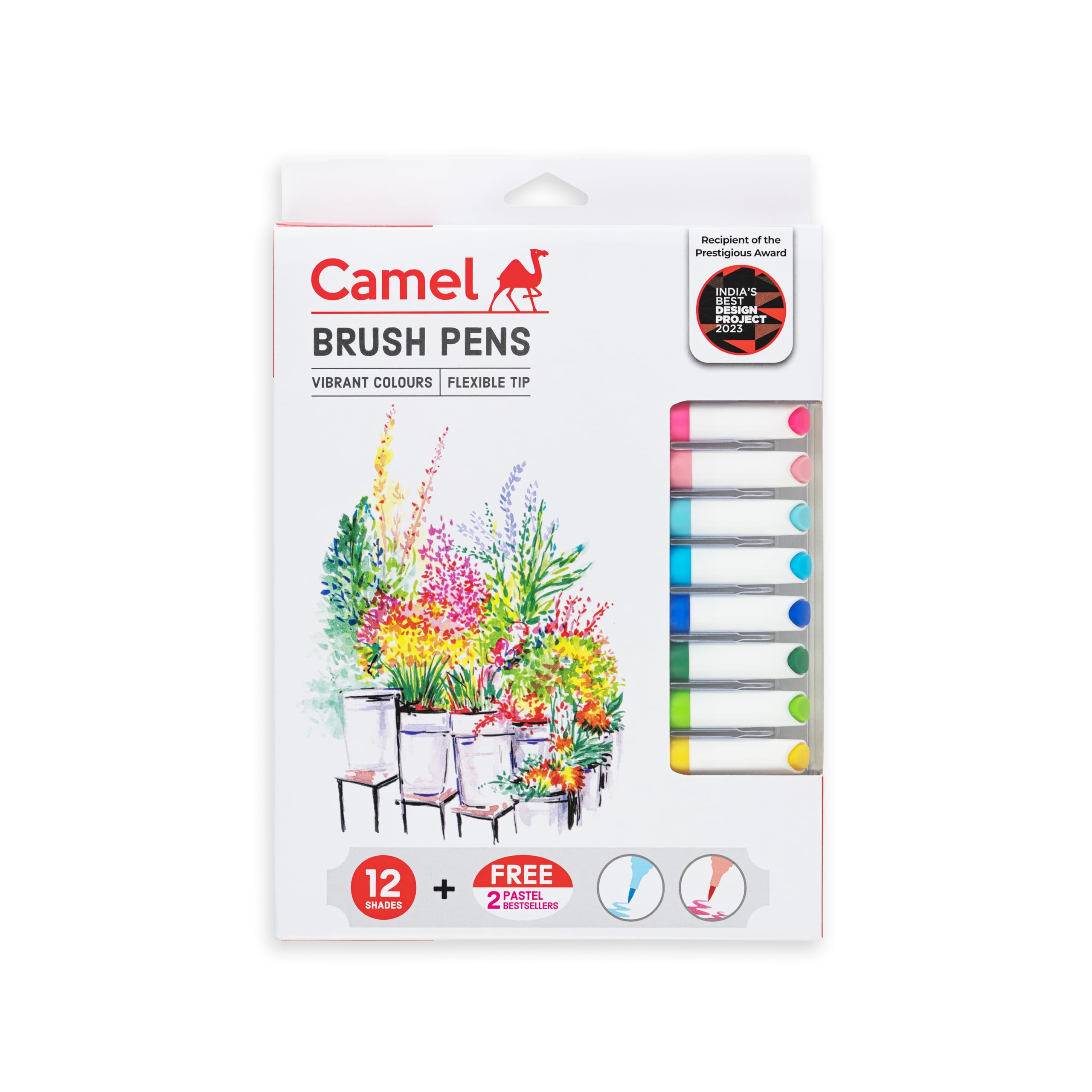 Camel Brush Pens 14 shades