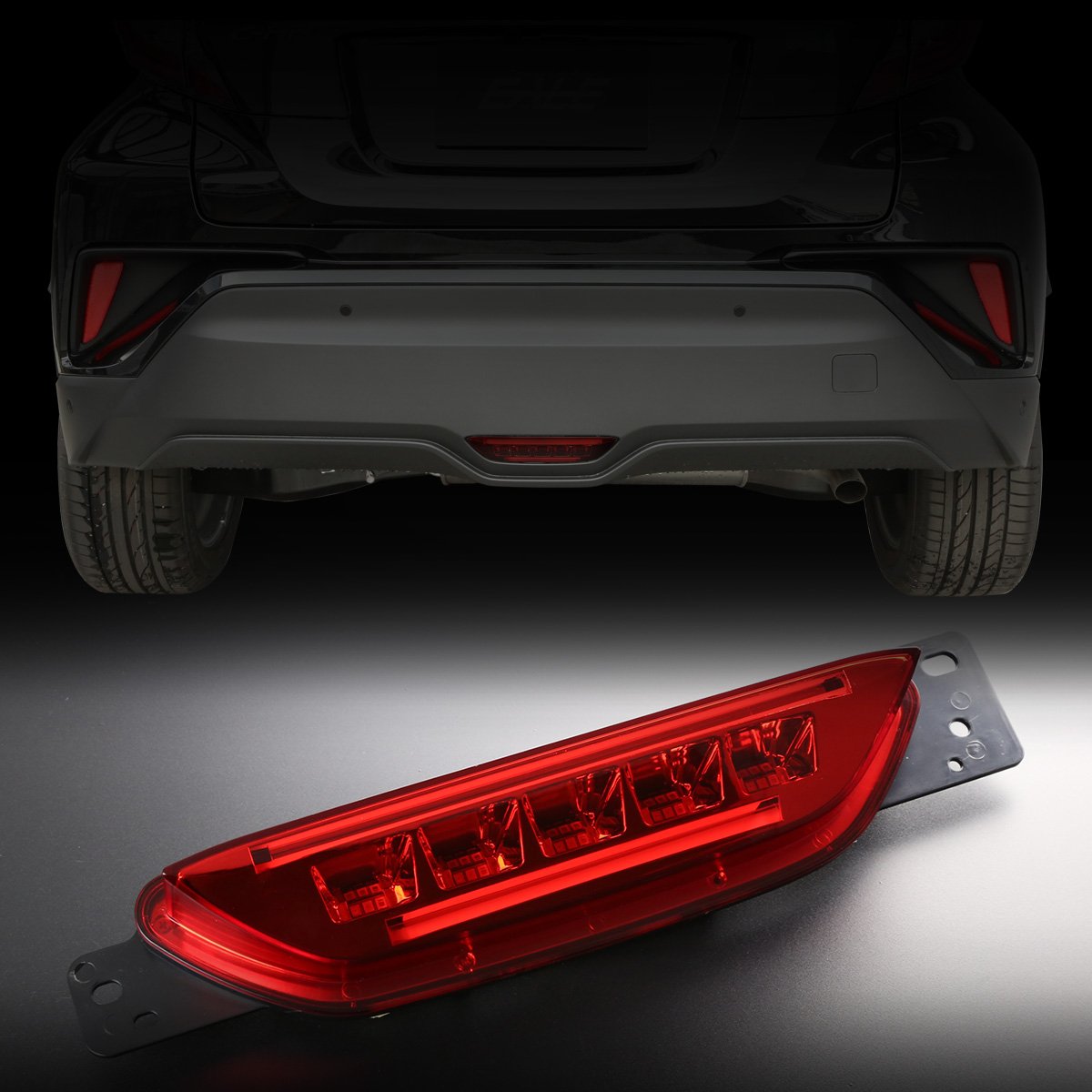 Amazon | C-HR 専用 LEDライトバー入り バックフォグ リアフォグ Amazon | C-HR 専用 LEDライトバー入り バックフォグ リアフォグ