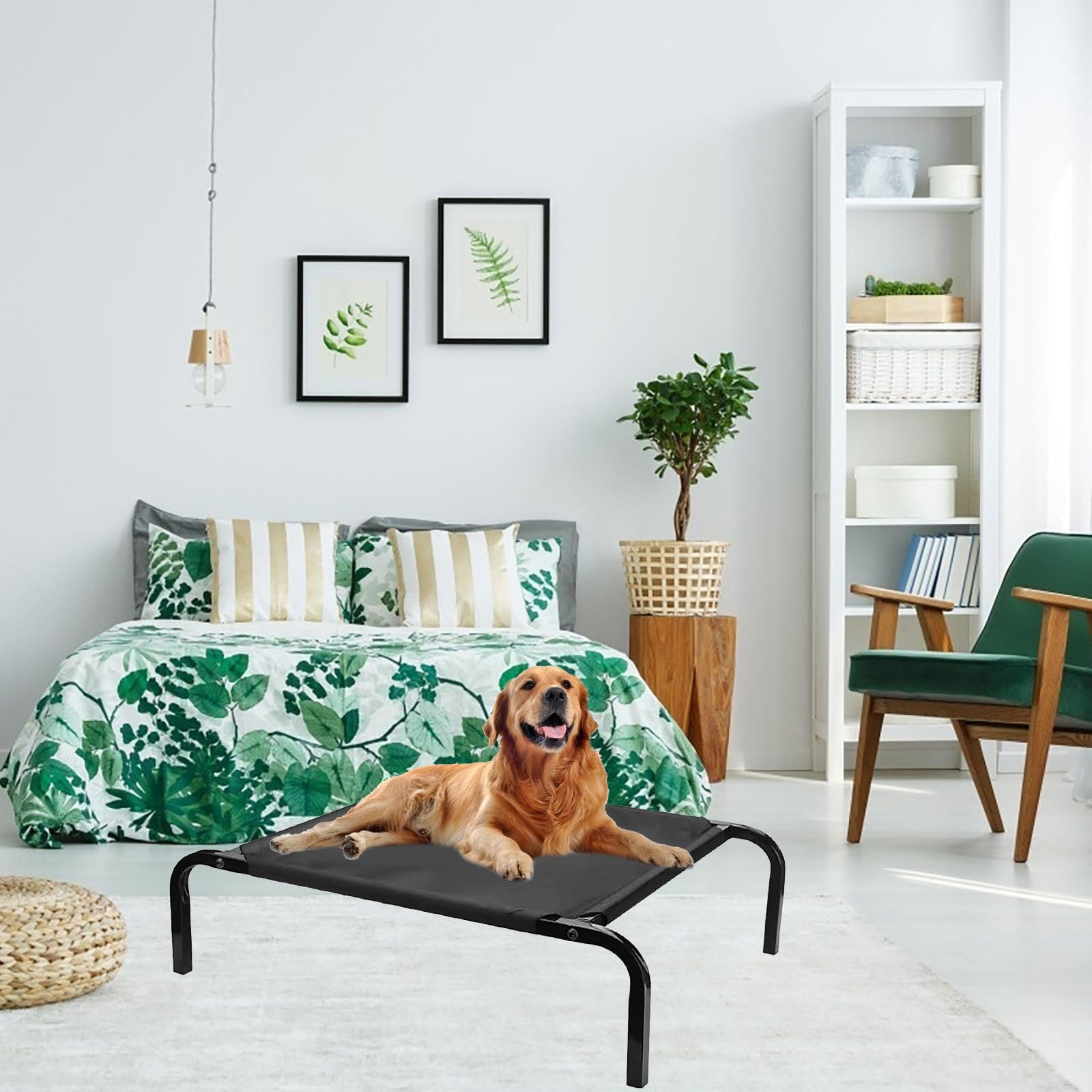 Copertura Letto per Animali Domestici 109X75 Pollici Lavabile in Oxford Resistente Traspirante Antiumidità per Cuccioli Uso Interno e Esterno