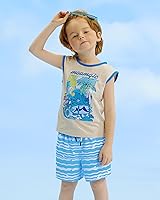 Vista 32 de maamgic Traje de baño para niños con forro de compresión elástico para niño Yema de Huevo Coco