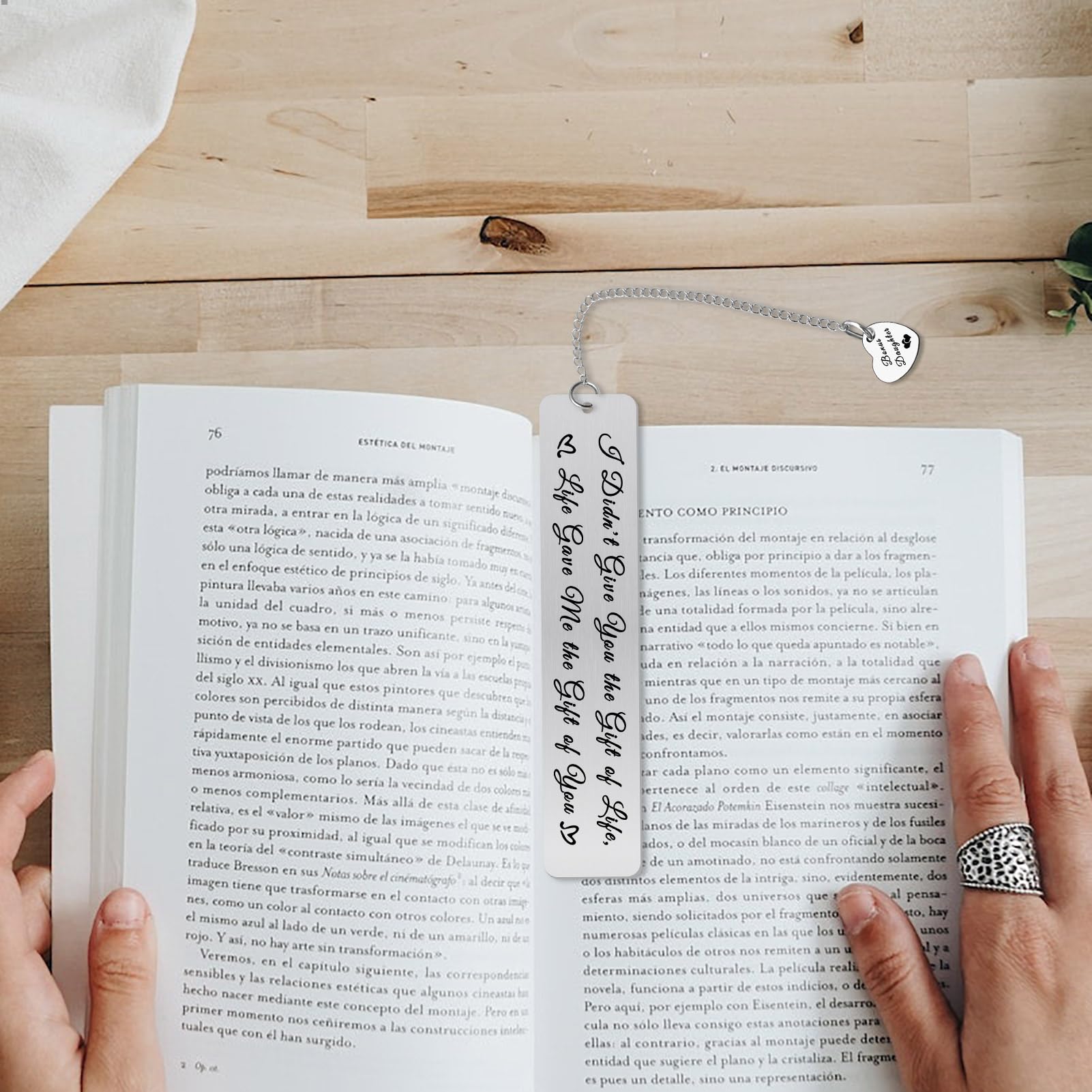 Bonus Daughter Gifts Bookmark Stepdaughter Gifts from Stepmom Adoption Bookmark Birthday Present for Daughter in Law Gift from Mother in Law Christmas Graduation Present for Stepdaughter
