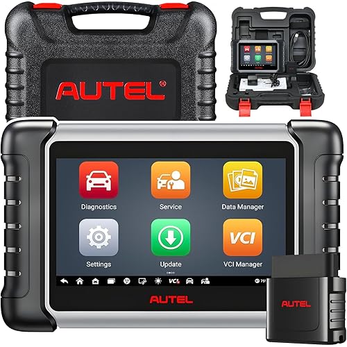 Autel Scanner MaxiCOM MK808Z-BT: Same As MK808BT Pro, Android 11 Bidirectional Scan Tool with 28+ Services, MK808S & MX808S & MK808 Upgraded, Bluetooth OBD2 Scanner Support BT506 & FCA AutoAuth