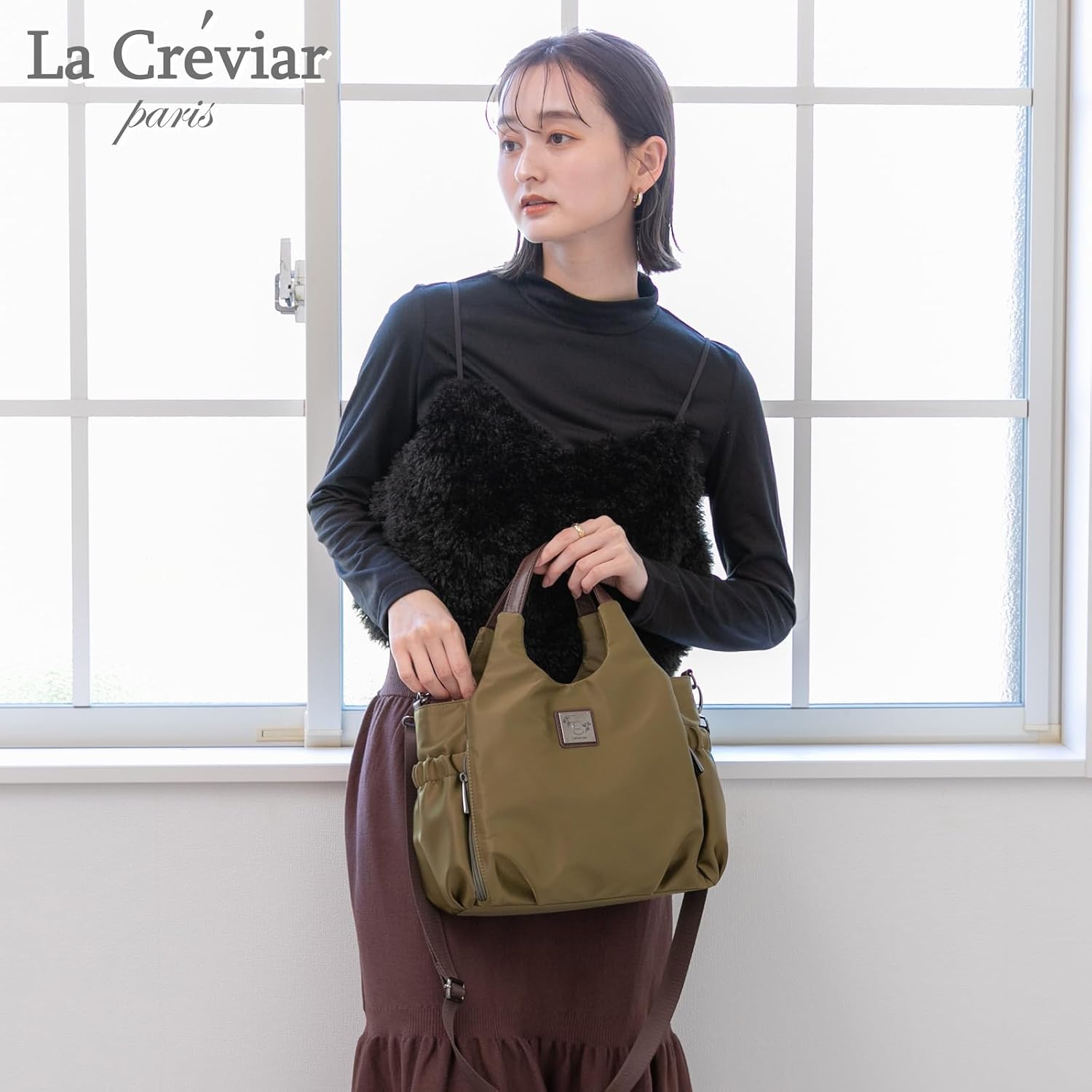 【在庫処分】La Creviar ハイネス リュック レディース バッグ 小さめ 特価セール】La Creviar ハイネス リュック レディース バッグ 小さの