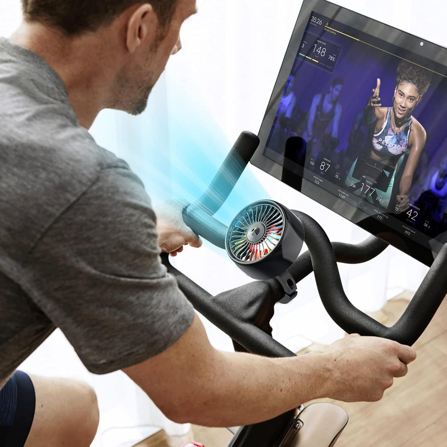 Buy Fan for Peloton Bike, Peloton Accessories, Inline without Battery