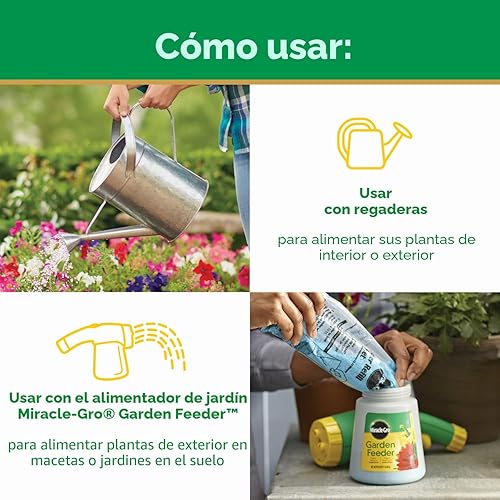 Miniatura 6 de Miracle-Gro - Fertilizante multiusos soluble en agua, para flores de interior o exterior, verduras o árboles, 3 libras