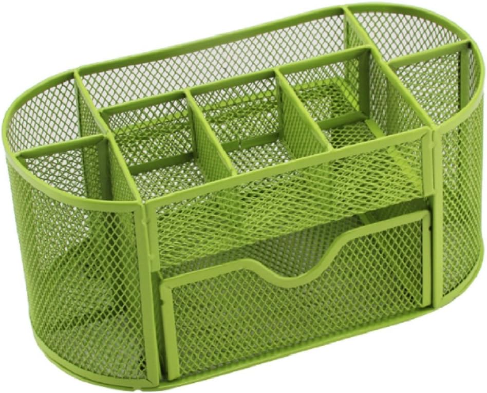 Desk Tidy Mesh Desk Organiser Set Office Tidy Organiser Desk Caddy Tray MultiFunctional Black