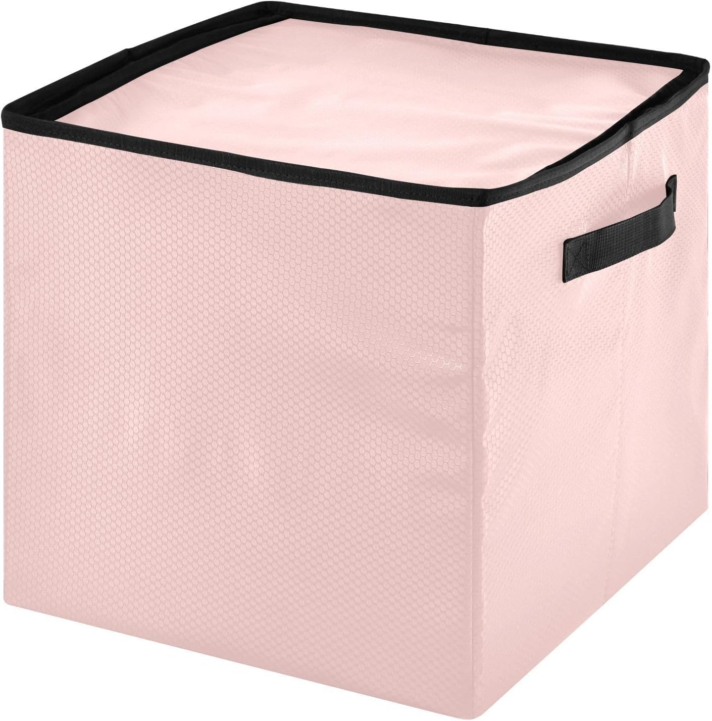High Capacity Christmas ornament storage Holds Up to 64, Adjustable Dividers, Zippered Top, Two Handles stackable Holiday Storage Case with Lid,Light Pink