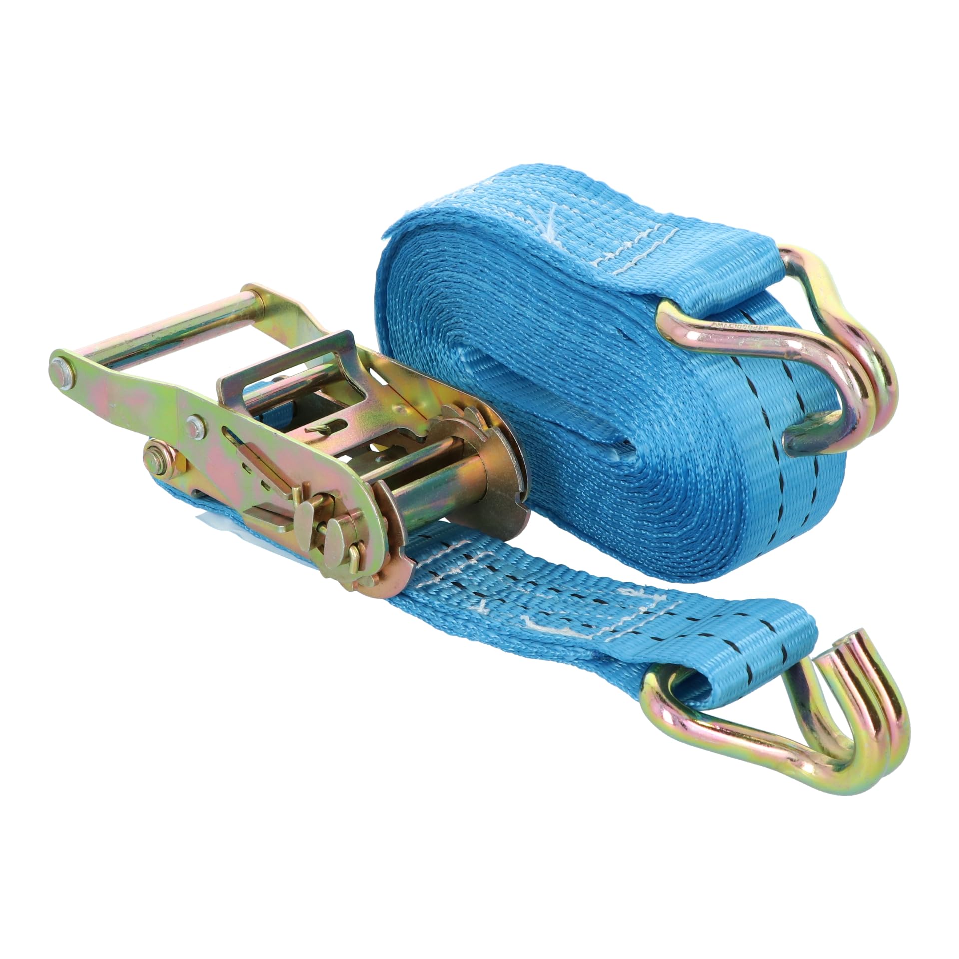 Carpoint Spanngurt mit Ratsche und Haken 7m, Blue