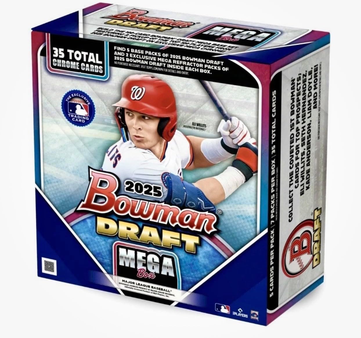 2025 BOWMAN DRAFT CHROME MEGA BOX Baseball Brand New Presale