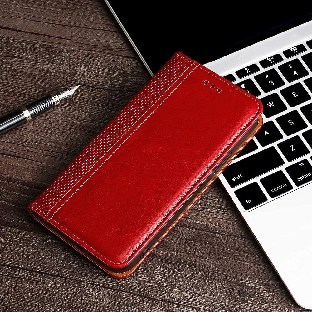 WIGENTO GKK MagSafe Flip Wallet Leder / TPU Hülle, Bookcover, Samsung, Galaxy S25 Ultra 5G, Carbon