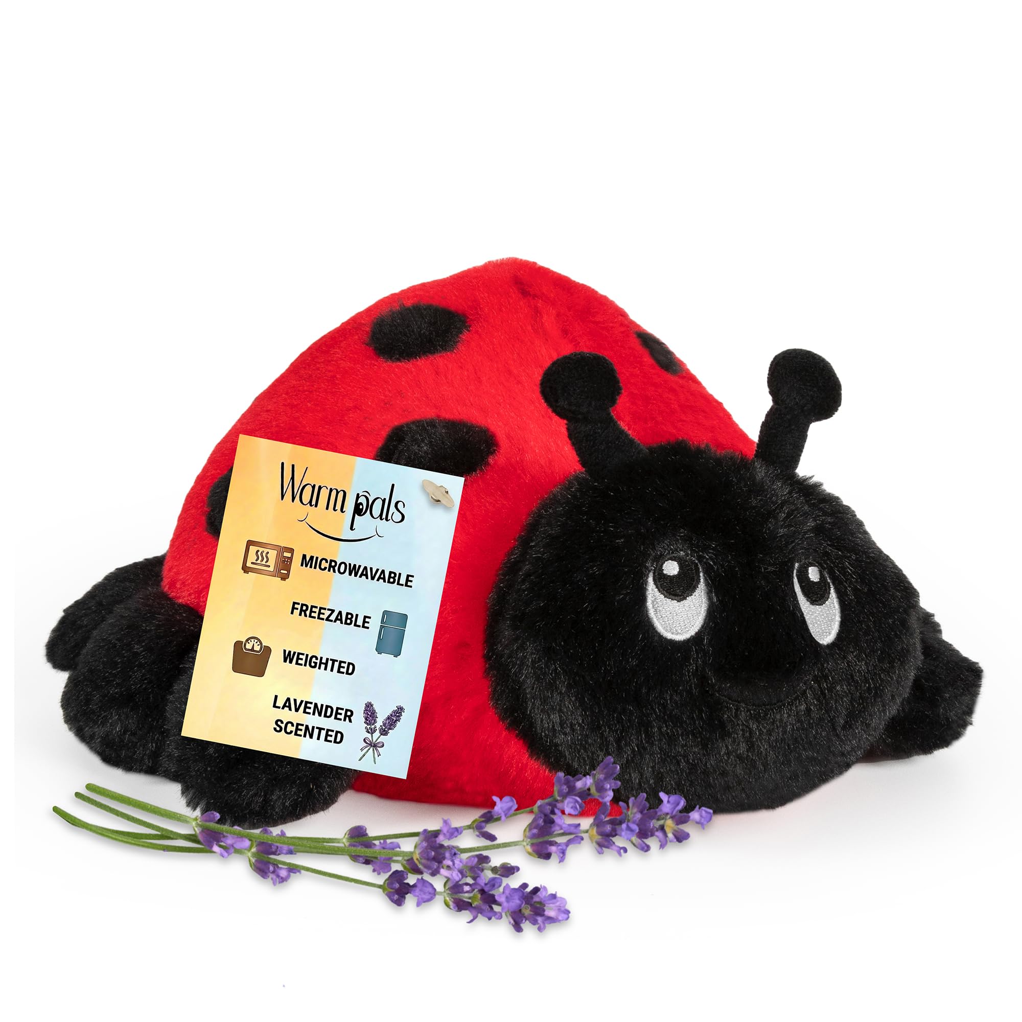 Amazon.com: Ladybug - Microwavable & Weighted Plush Stuffed Animal