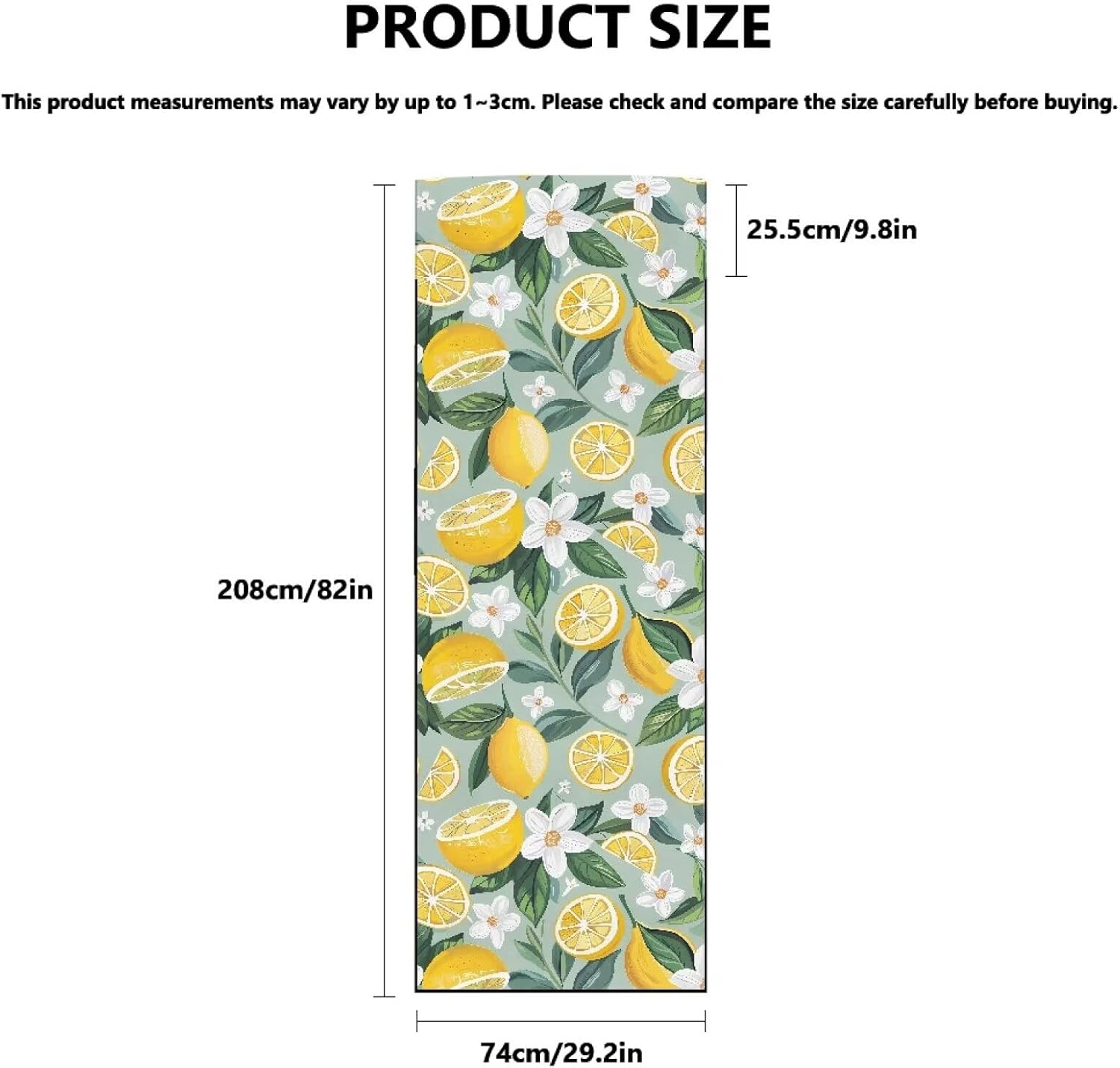 Lemon White Flower Pool Lounge Chair Cover Patio Chaise Lounge Covers Soft Beach Chair Towel Portable Chair Cushion for Summer Outdoor Lounger Sunbathing