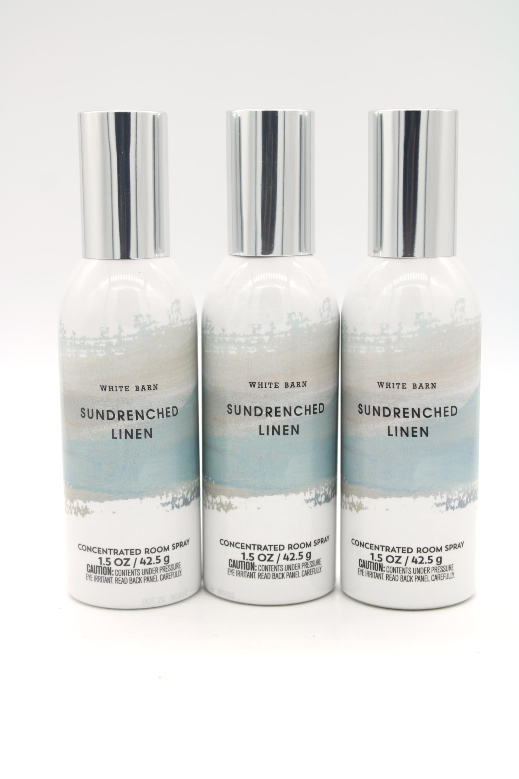 Generic Sun-Drenched Linen, Bath and Body, Concentrated Room Spray, 1.5 oz each, 3 pack