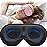 YFONG Weighted Sleep Mask, Women Men 3D Eye Mask Blocking Lights Sleeping Mask (4.2oz/120g), Pressure Relief Night Sleep Eye Mask with Adjustable Strap, Eye Cover Blindfold for Travel Nap Yoga, Pink