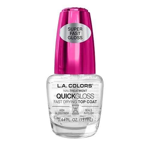 Salon Fabulous Nail Treatments, Quick Gloss Fast Drying Top Coat
