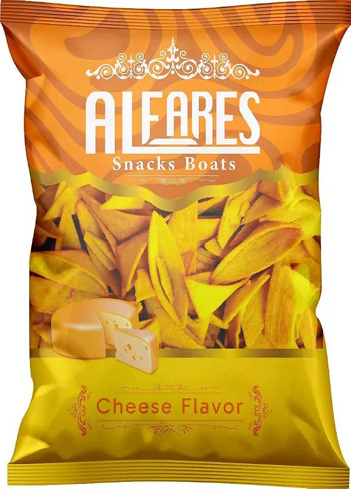Al Fares Cheese Flavor Snacks Boats 160 g