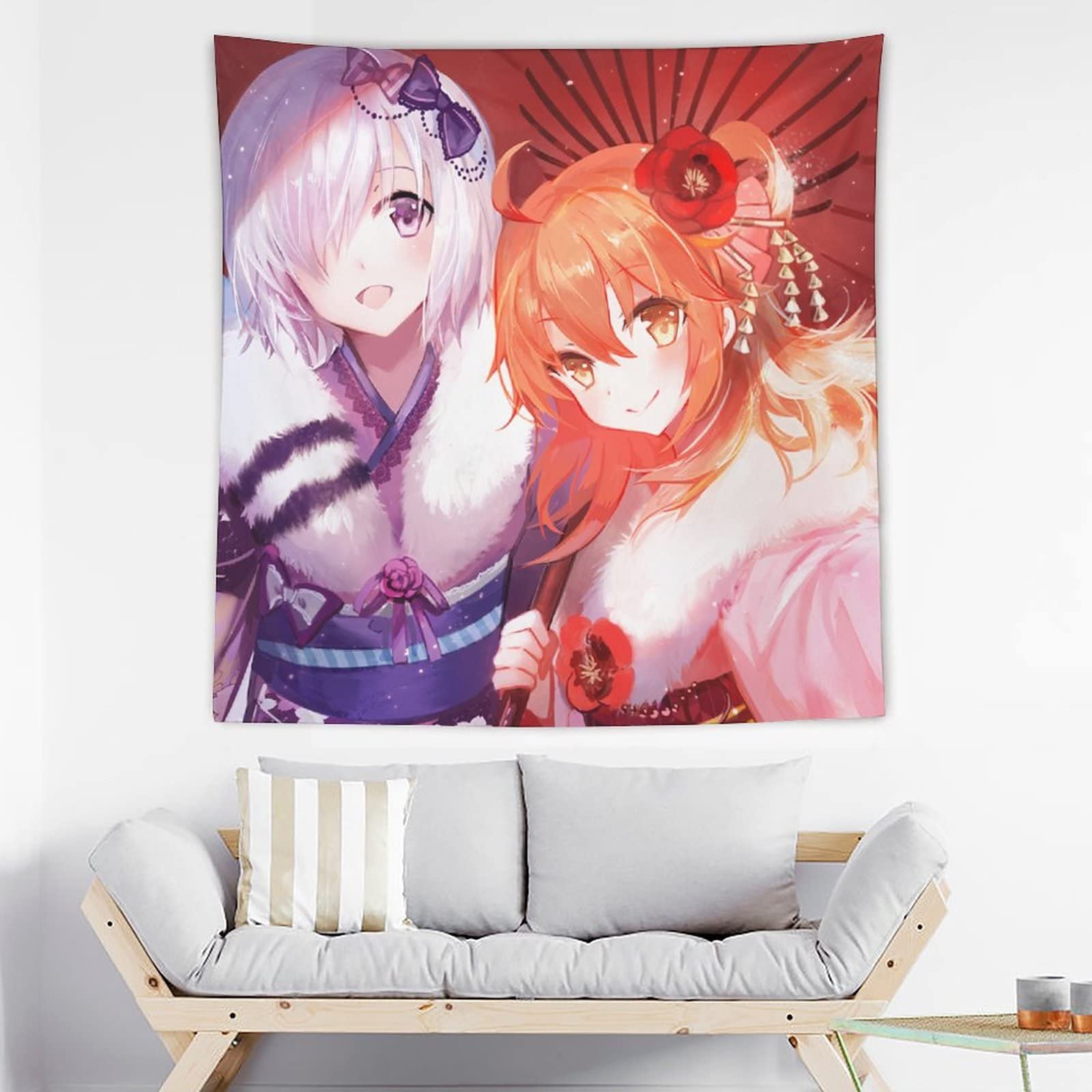 Fate/Grand Order プレミアムタペストリー マシュ・キリエライト Amazon.co.jp: Fate Grand Order FGO タペストリー マシュ