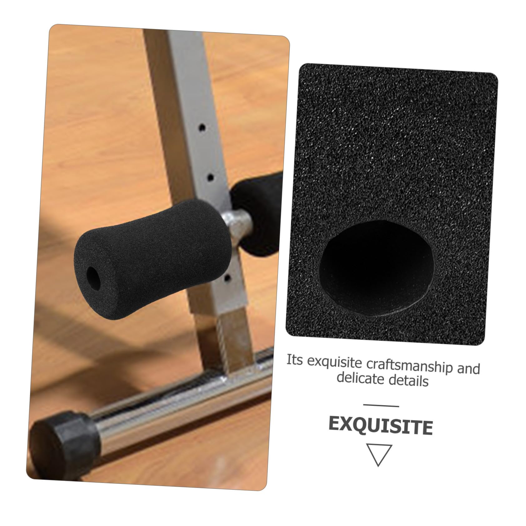 Coussinets De Pied en Mousse Lot De 2 75 Mm x 135 Mm pour Machine D'entraînement Abdominal