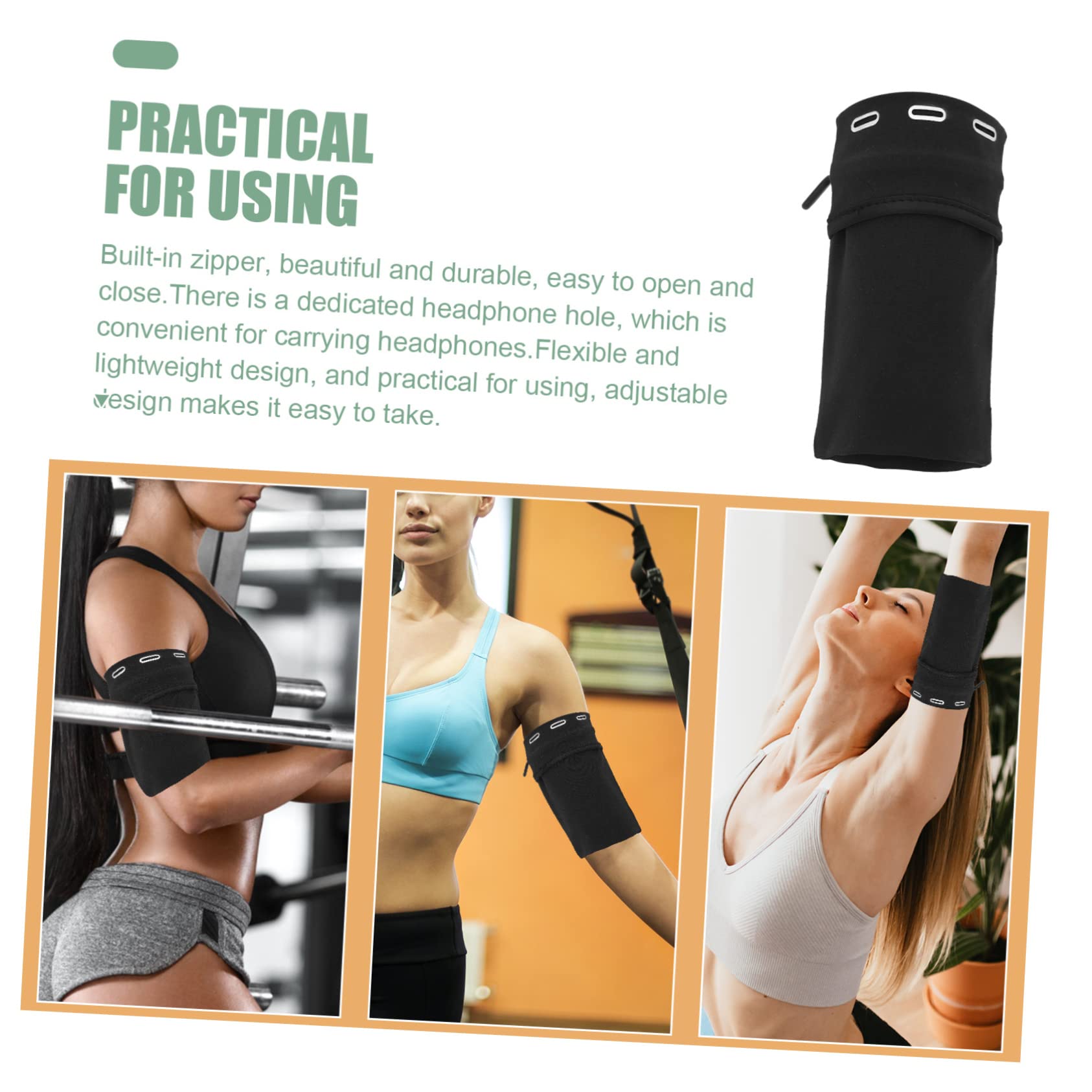 OSALADI 4stücke Sportliches Arm-Bag Für Handy Verstellbare wasserdichte Jogging-Handytasche Für Outdoor-aktivitäten Für Fitness Und Laufen