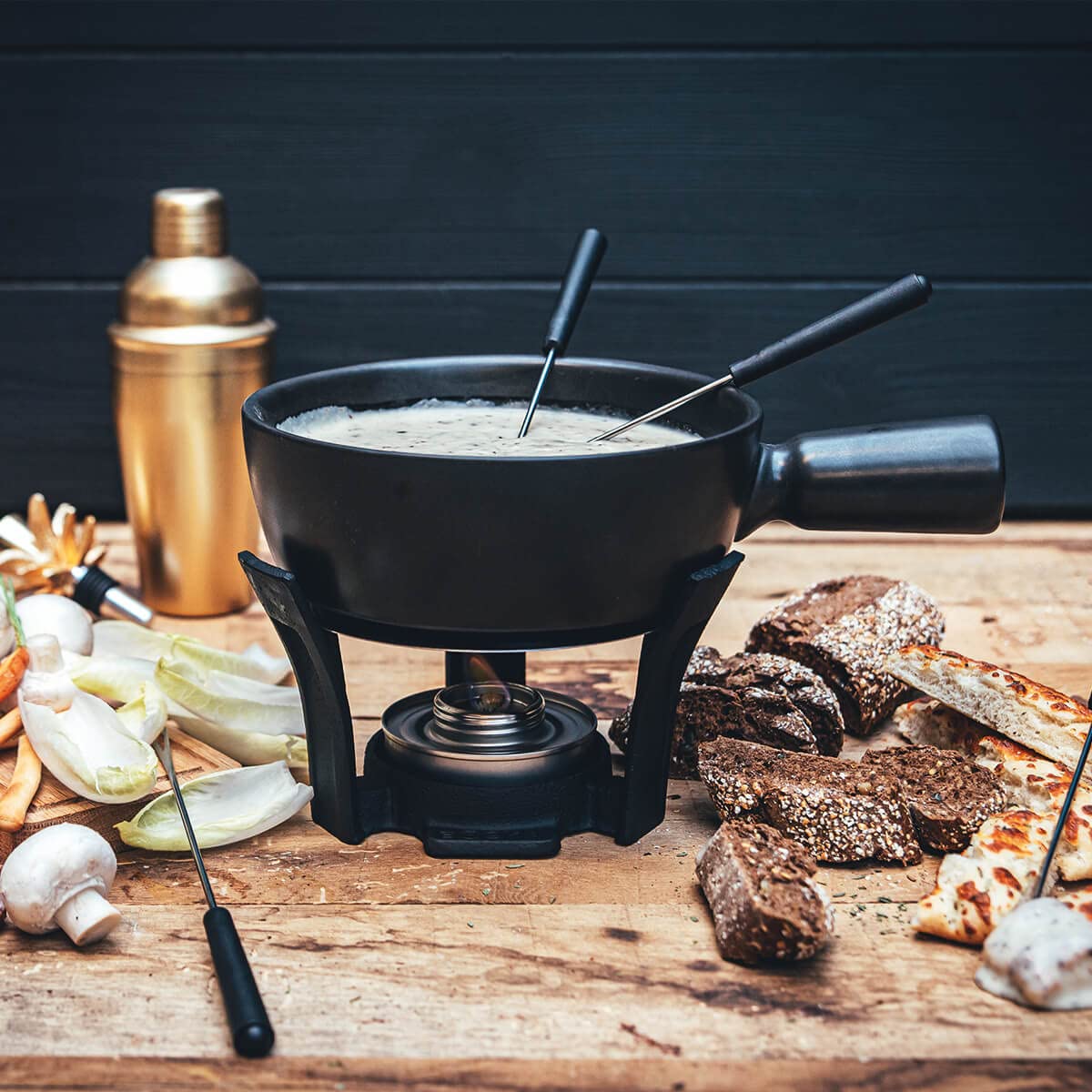 Fondue De Queso Cazuela Para Kela - Cerámica Resistente Al Fuego, 2L De Capacidad | Diámetro 22.5cm Fondue Vela