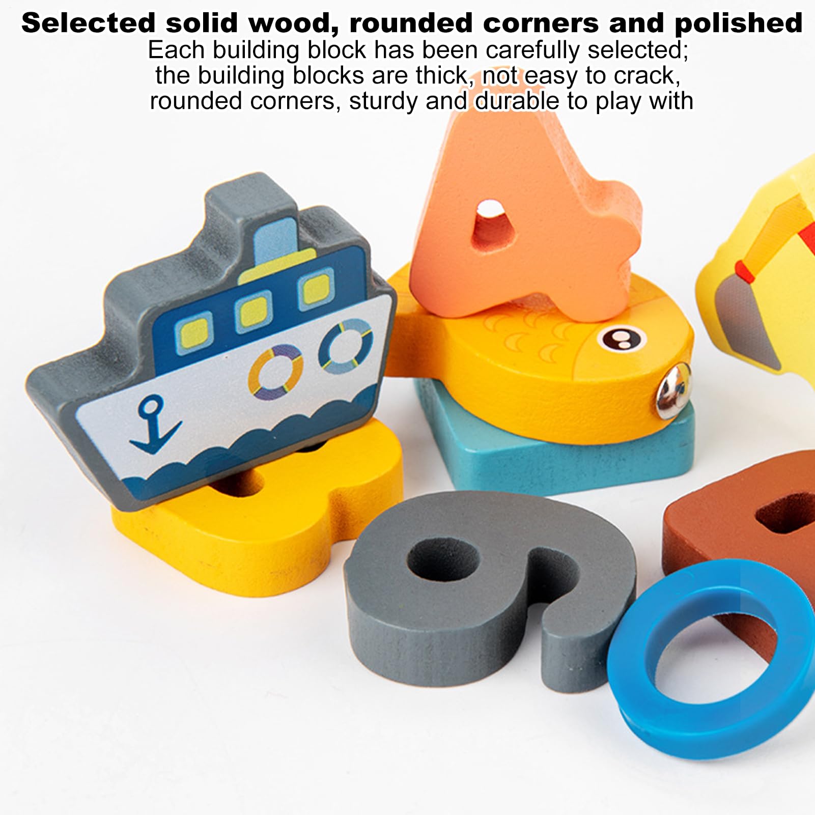 Holzrätsel Für, Sleek, – Holzlernrätsel Kinder Holz Alphabet, Zahlen Fischereispiel Fun Nummern, Formen Die Passende Pegboard Mädchen | Multipurpose Outdoor Indoor Utility