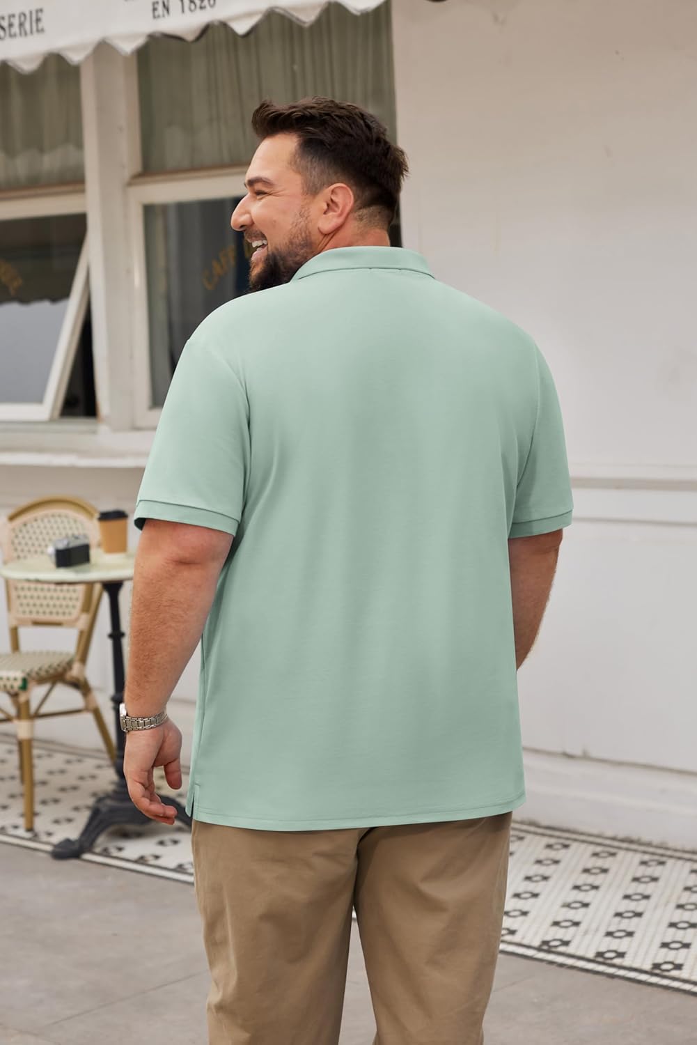 COOFANDY Men's Polo Shirts Short Sleeve Cotton Pique T Shirts Casual Summer Basic Tee Big and Tall