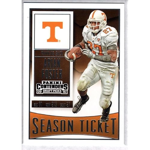 Football NFL 2016 Panini Contenders Draft Picks Season Ticket #11 Arian Foster #11 NM+