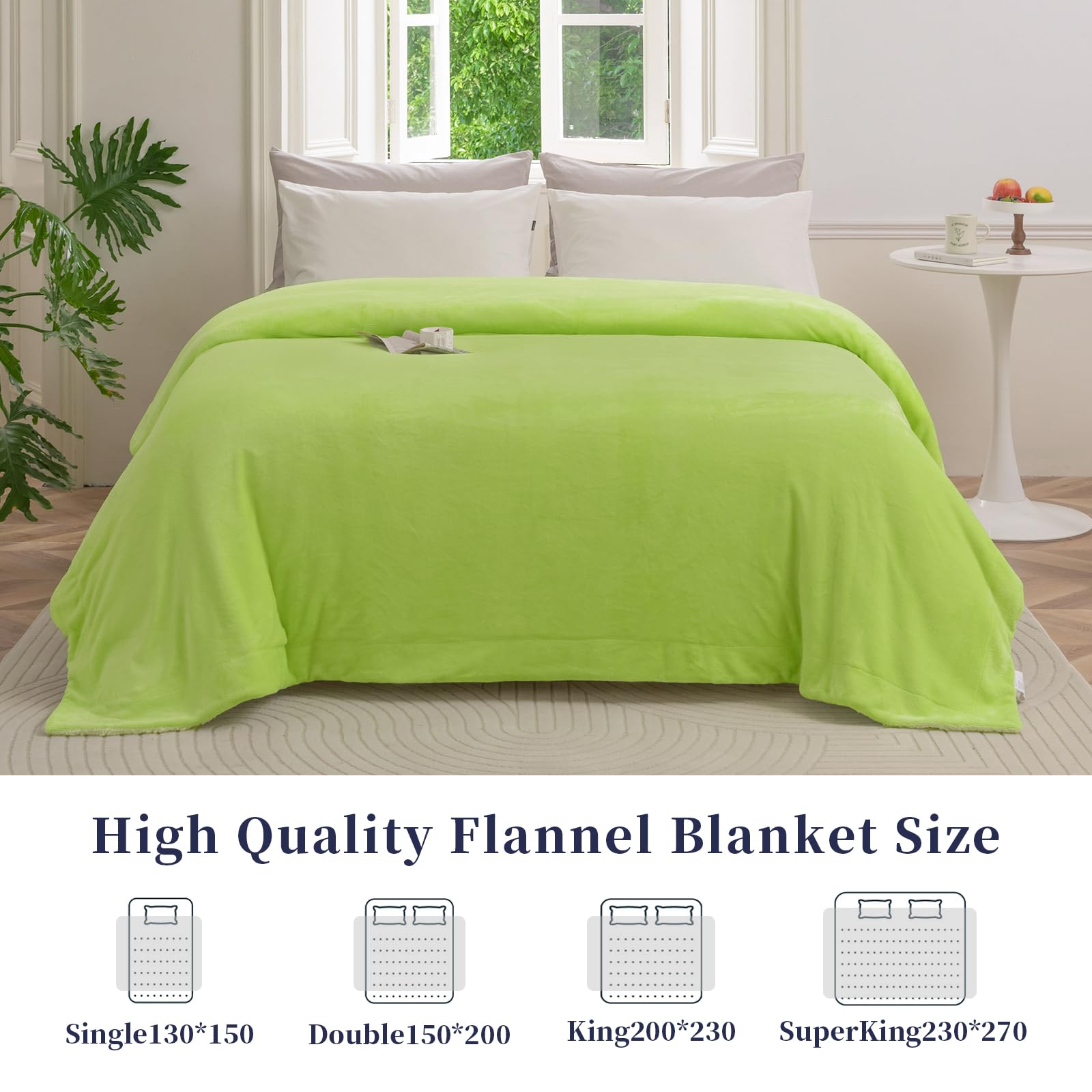 Good Nite Blanket 150x200cm - Soft Reversible Sherpa Throw £11.89 At Amazon