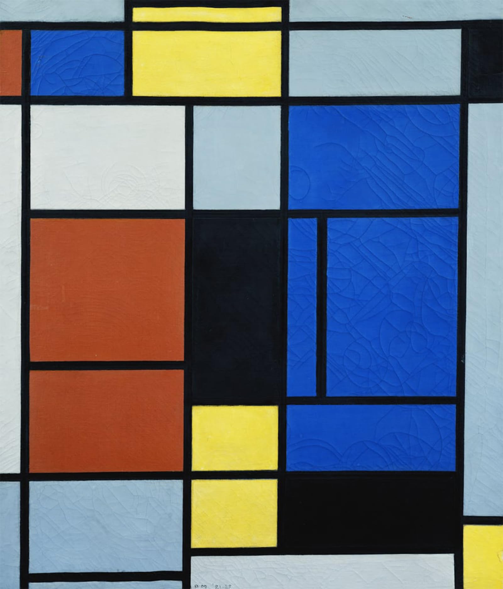 POSTERIIk Famous Animal Posters Vintage Picture Tabelle Nr by Piet Mondrian Modern Wall Decor for Home Decor 60x90cm