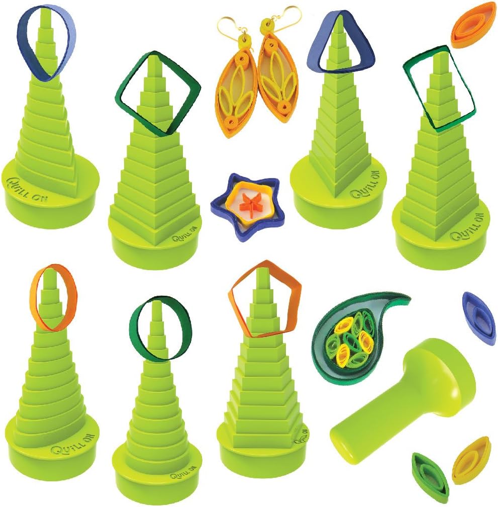 Quill On - Ultimate Border Buddy - Green - Quilling Borders Made Easy