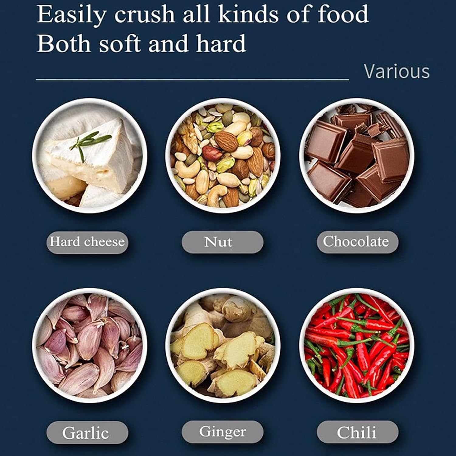 Rotary Cheese Grater with Handle Vegetable Shredder Round Kitchen Slicer Mandoline Grater for Vegetable, Nuts, Chocolate, Chesse