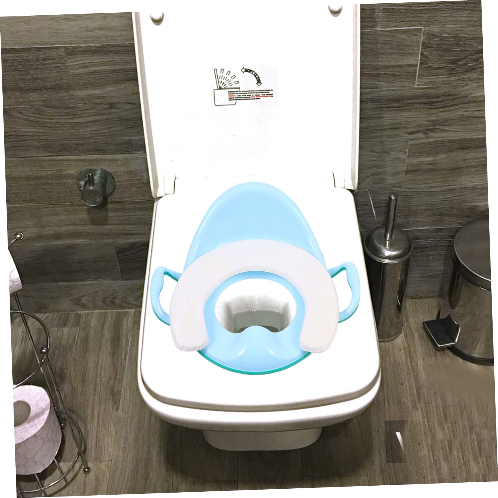 PLAFOPE Niños 1 Juego Inodoro Entrenamiento Para Ir Al Baño Asiento De Coche Orinal De Viaje Orinal Plegable Orinal Portatil Baño De Viaje Cacerola Del Orinal Chico Baño Pequeño Niño
