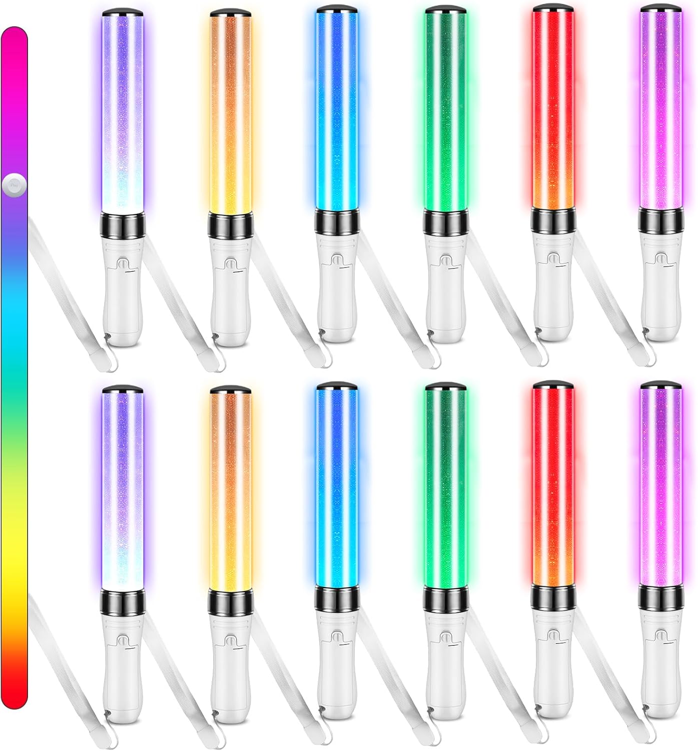 LED Glow Sticks 15 Color Party Flashing Light Multicolor 2
