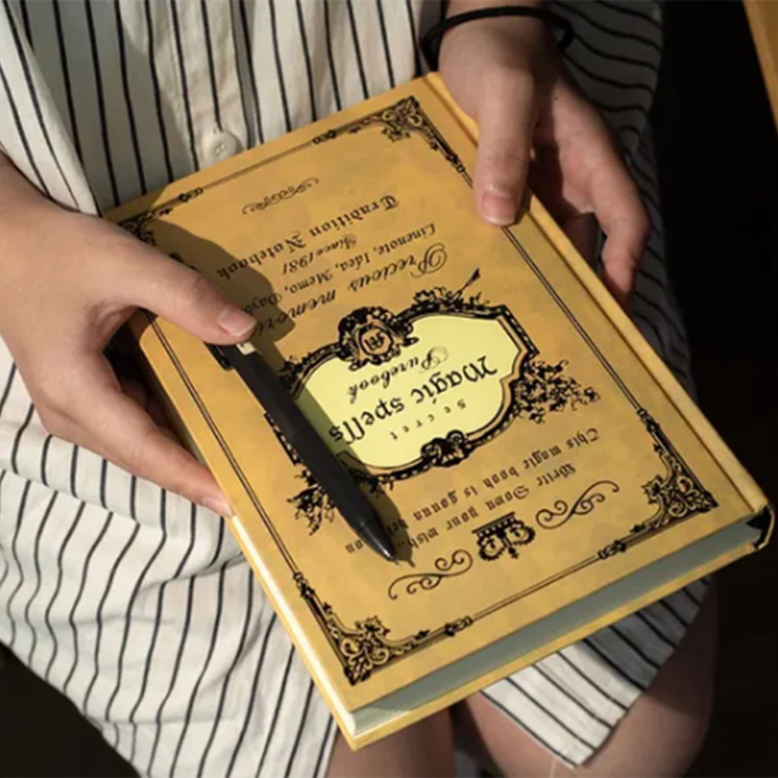 Amazon | ジャーナルノート アンティーク 懐古 風 ノート 魔導書 魔法