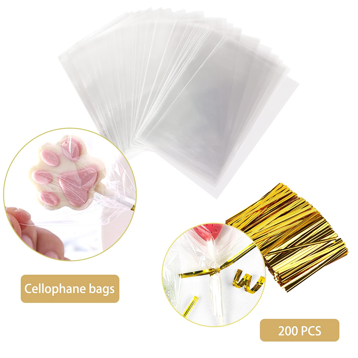 Bustine Trasparenti BROMMAT 15x20 Cm - 100 Sacchetti Cellophane Per Alimenti E Confetti - Foto 9