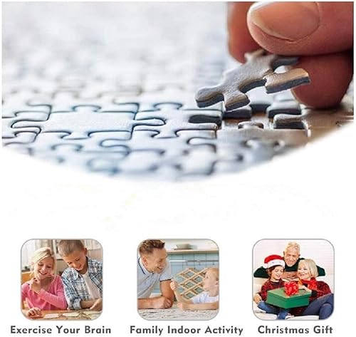 Miniatura 5 de Rompecabezas de madera de 500 piezas, vista nocturna de cielo estrellado, ocio y entretenimiento para familiares y amigos