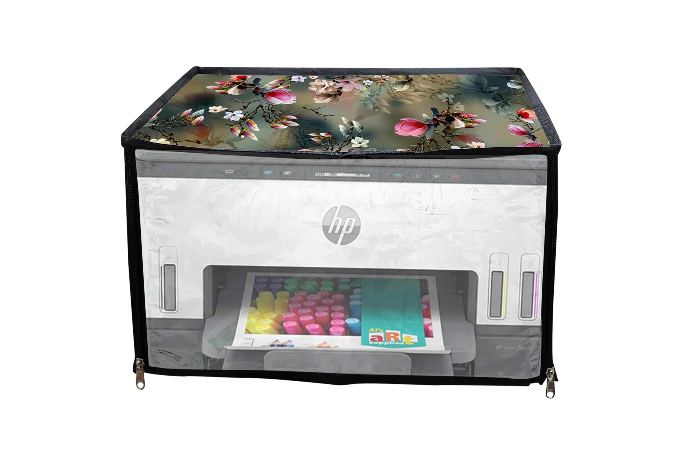 HomeStore-YEP Printer Cover for HP Smart Tank 670 All-in-One Ink Tank Printer with Zipper for Dust Protection Green Flower (B0CHN5TMZ3) Amazon Price History, Amazon Price Tracker