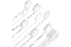 Chuangdi Hobonichi Weeks Stickers Decorative Patterned Marking Tape