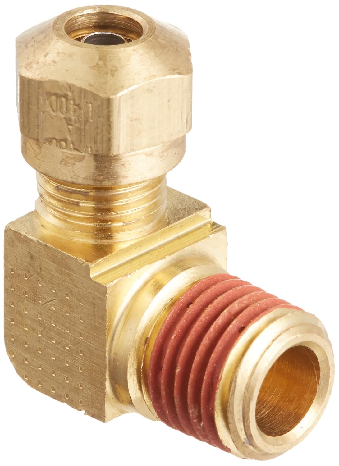 Parker Hannifin VS269NTA-4-4-pk10 Air Brake-NTA Male Elbow Fitting, Brass, 1/4" Compression Tube x 1/4" Male Thread (Pack of 10)