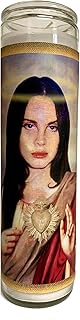 Lana Del Rey Celebrity Parody Devotional Prayer Candle