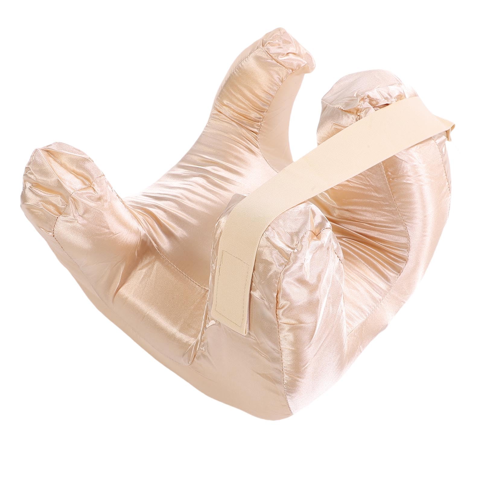 Oreiller en mousse à mémoire de forme Fafeicy avec berceau facial 3D en tissu de soie noble