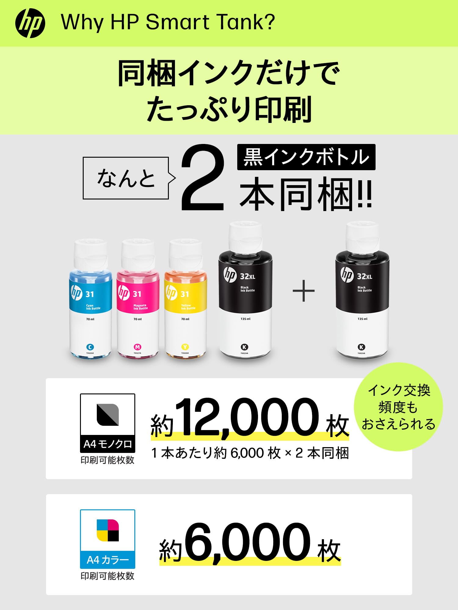 Amazon.co.jp: 【Amazon.co.jp限定】HP プリンター HP Smart Tank 5106 