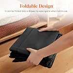 Lifewit 4 Pack 95L Under Bed Storage Bins, Foldable Closet Organizers and Storage Containers,Underbed Storage Bags with Reinforced Handle for Blanket,Clothing,Comforter, Sheets,Wrapping Paper, Black