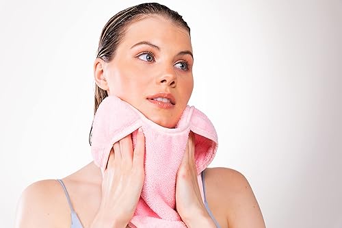 Face It Luxe by Cloth In A Box | Microfibra ultra gruesa de alta calidad | Paño desmaquillante lavable y reutilizable en forma de corazón | Sin